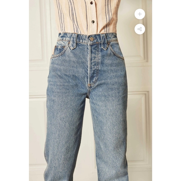 Free people ×Boyish THE CLINT Jeans $208 size 32 - Picture 4 of 16